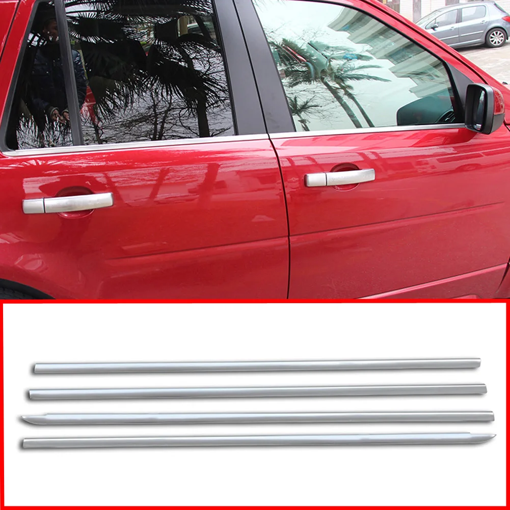 304 Stainless Steel Car Accessories Window Door Decorative Strip Trim Sequins Sticker for Land Rover Freelander 2 LR2 2007-2015
304 Stainless Steel Car Accessories Window Door Decorative Strip Trim Sequins Sticker for Land Rover Freelander 2 LR2 2007-2015