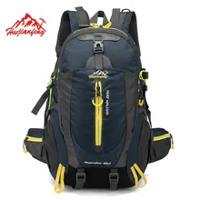 À prova dwaterproof água escalada mochila 40l esportes ao ar livre saco de viagem mochila de acampamento caminhadas mochila feminina saco de trekking para homem(China)