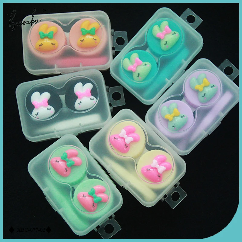 Lymouko Cute Colorful Little Rabbit Mini Portable Contact Lens Case for Travel Kit Holder Container Lenses Box
Lymouko Cute Colorful Little Rabbit Mini Portable Contact Lens Case for Travel Kit Holder Container Lenses Box
