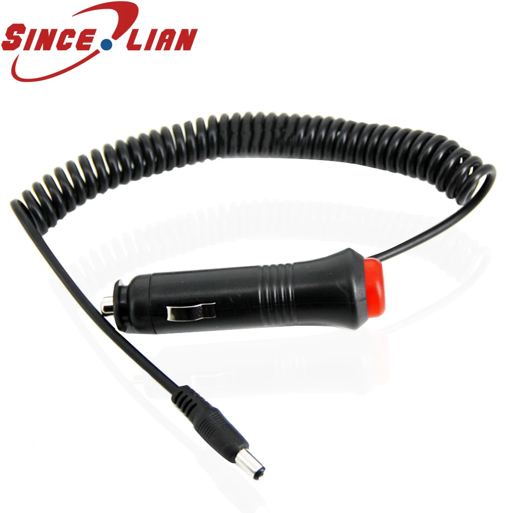 Cigarette Lighter Plug Spring Wire With Switch 1.5m Spiral Cable Car Monitor Electrical DC Power Cord With Connector
Cigarette Lighter Plug Spring Wire With Switch 1.5m Spiral Cable Car Monitor Electrical DC Power Cord With Connector