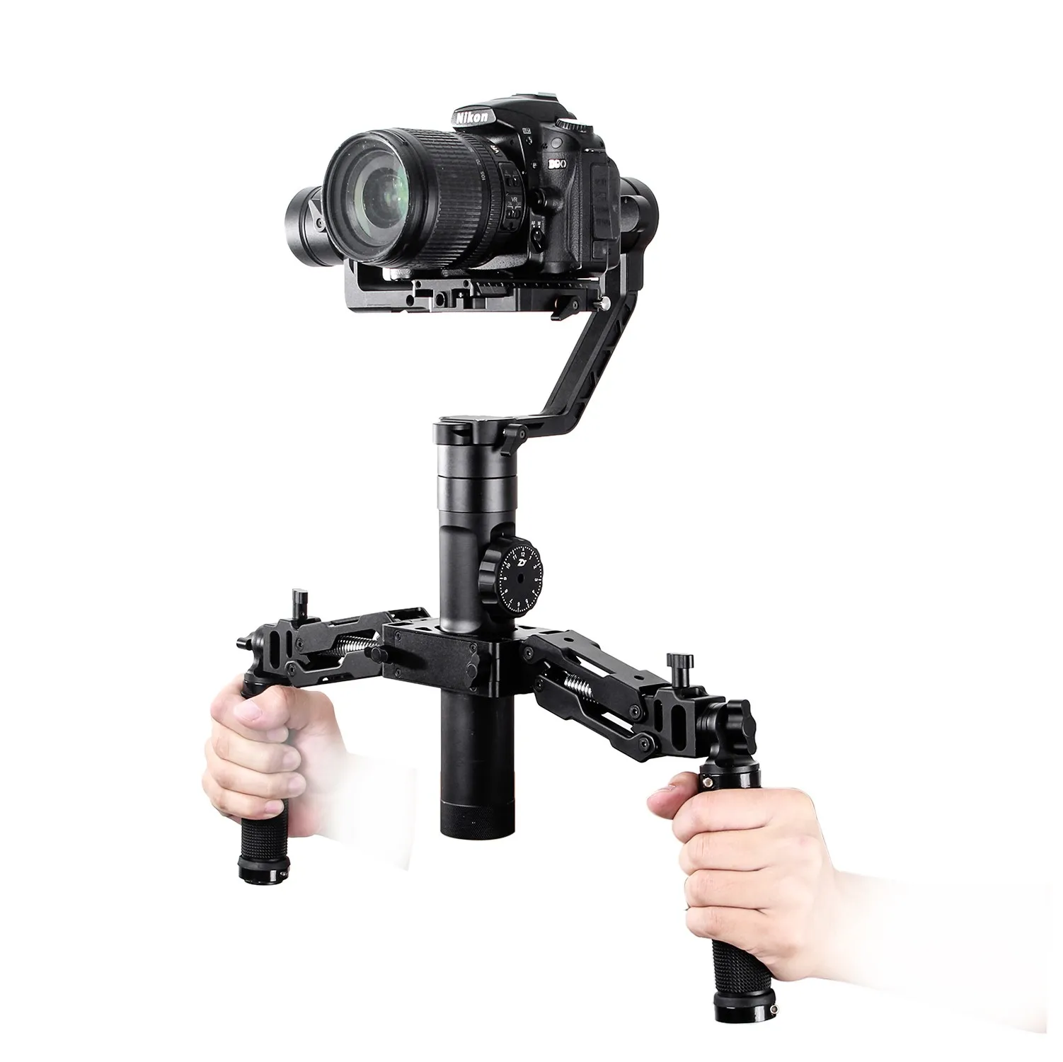 EACHSHOT Spring Dual Handle Grip Handheld Handlebar Kit for Gimbal Zhiyun Crane Plus/Crane 2/Crane V2/Feiyu a1000/a2000/Gusen
EACHSHOT Spring Dual Handle Grip Handheld Handlebar Kit for Gimbal Zhiyun Crane Plus/Crane 2/Crane V2/Feiyu a1000/a2000/Gusen