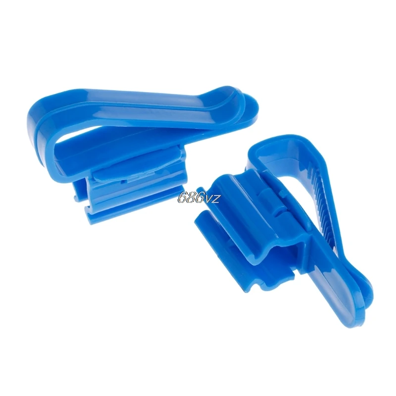 2Pcs Blue ABS Aquarium Fish Tank Mount Pipe Filtration Clip Water Tube Hose Holder Adjustable Clip Design 8.7cm*5cm
2Pcs Blue ABS Aquarium Fish Tank Mount Pipe Filtration Clip Water Tube Hose Holder Adjustable Clip Design 8.7cm*5cm
