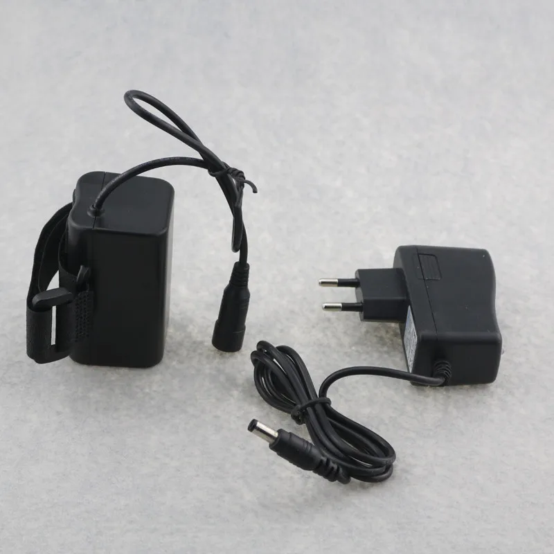 Waterproof Plastic Shell Battery Pack ForLED Headlight Bicycle Light 8.4V 6400mAh Rechargeable 18650 Li-ion Battery Pack
Waterproof Plastic Shell Battery Pack ForLED Headlight Bicycle Light 8.4V 6400mAh Rechargeable 18650 Li-ion Battery Pack