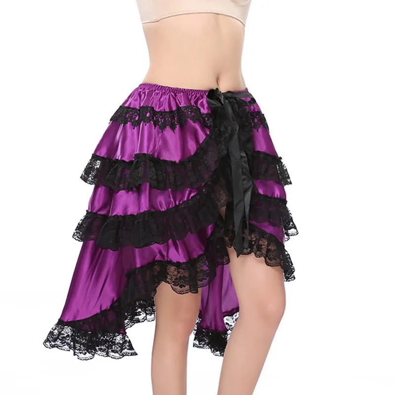 Sexy Women Purple Skirt For Corset Dancer Cabaret Party Fancy Skirt Plus Size S-6XL Steampunk Corset Skirt Layers Lolita Skirts
Sexy Women Purple Skirt For Corset Dancer Cabaret Party Fancy Skirt Plus Size S-6XL Steampunk Corset Skirt Layers Lolita Skirts