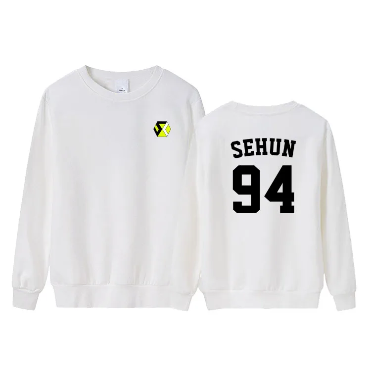 Новое поступление exo sc sehun chanyeol album what a life с именами членов группы печати толстовки
