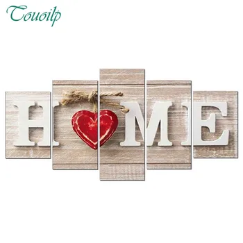 Touoilp 5pcs Full Square/Round Drill 5D DIY Diamond Painting "Love Home" Multi-picture Combination 3D Embroidery Mosaic Home
Touoilp 5pcs Full Square/Round Drill 5D DIY Diamond Painting "Love Home" Multi-picture Combination 3D Embroidery Mosaic Home