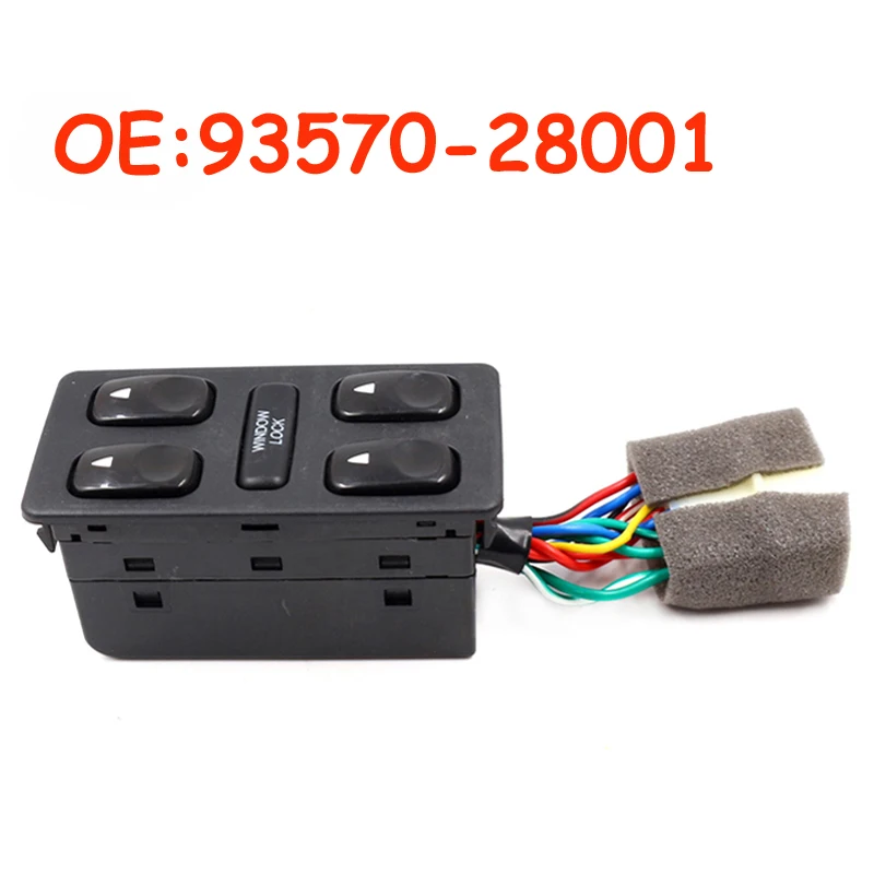 93570-28001 9357028001 For Hyundai Elantra Galloper 1992-1994 Front Left Driver Side Electric Power Master Window Switch Car
93570-28001 9357028001 For Hyundai Elantra Galloper 1992-1994 Front Left Driver Side Electric Power Master Window Switch Car