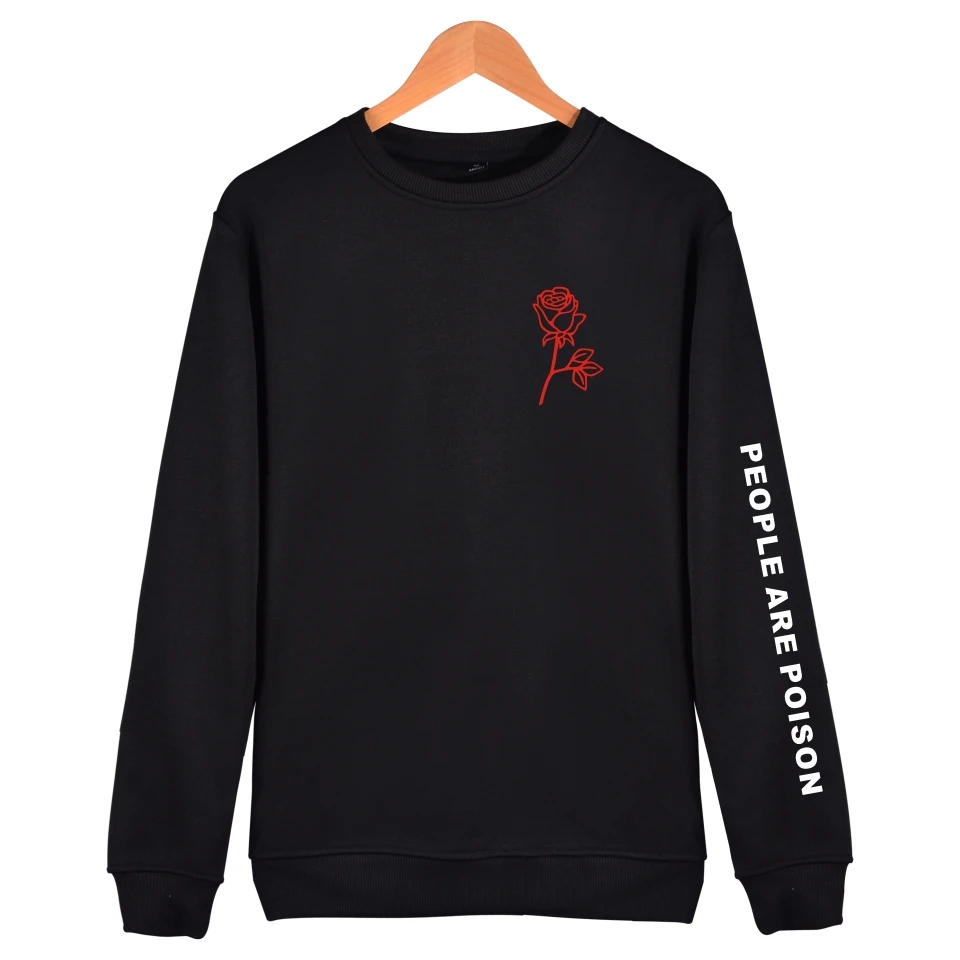 People Are Poison Rose Print Sweatshirts Men Women Long Sleeve Hoodie Sweatshirt Fashion Harajuku Tracksuit Streetwear Clothes
People Are Poison Rose Print Sweatshirts Men Women Long Sleeve Hoodie Sweatshirt Fashion Harajuku Tracksuit Streetwear Clothes