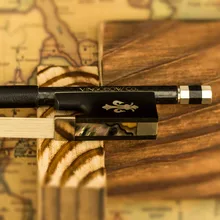 FREE SHIPPING 4/4 Size 114V Woven Carbon Fibre VIOLIN BOW Straight High Quality Ebony Frog White Mane 
FREE SHIPPING 4/4 Size 114V Woven Carbon Fibre VIOLIN BOW Straight High Quality Ebony Frog White Mane