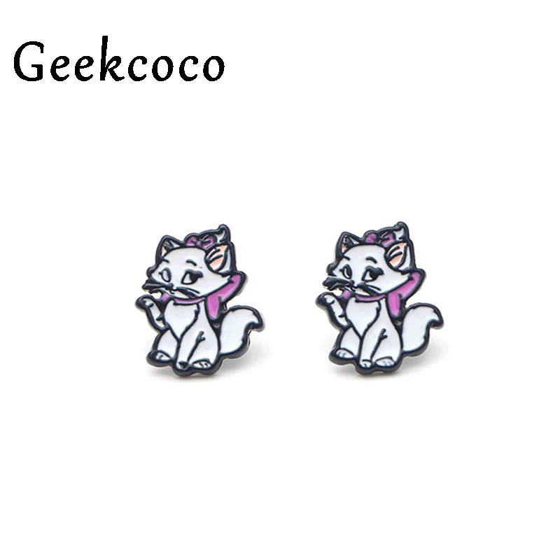 Marie Cat Creative design earrings party favors jewelry for girlfriend for birthday presents Stud Earrings women earring J0324
Marie Cat Creative design earrings party favors jewelry for girlfriend for birthday presents Stud Earrings women earring J0324