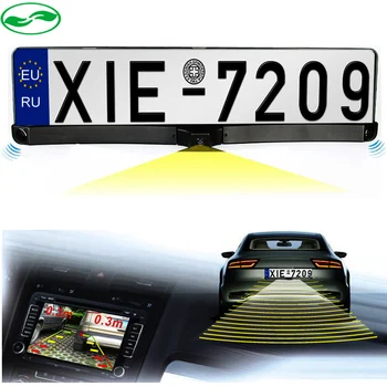3in1 New Night Vision European License Plate Frame Video Parking Sensor Reverse Backup Radar With Car Rear View Parking Camera
3in1 New Night Vision European License Plate Frame Video Parking Sensor Reverse Backup Radar With Car Rear View Parking Camera