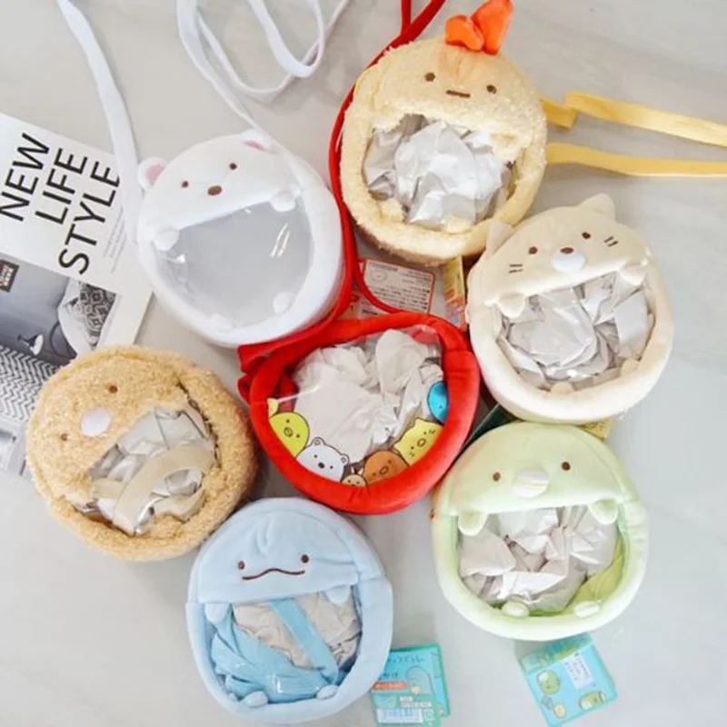 1 Pc Lovely Japanese Sumikko San-x Corner Bio Plush Backpack Plush Coin Bag Crossbody Bag Messenger Bag
1 Pc Lovely Japanese Sumikko San-x Corner Bio Plush Backpack Plush Coin Bag Crossbody Bag Messenger Bag