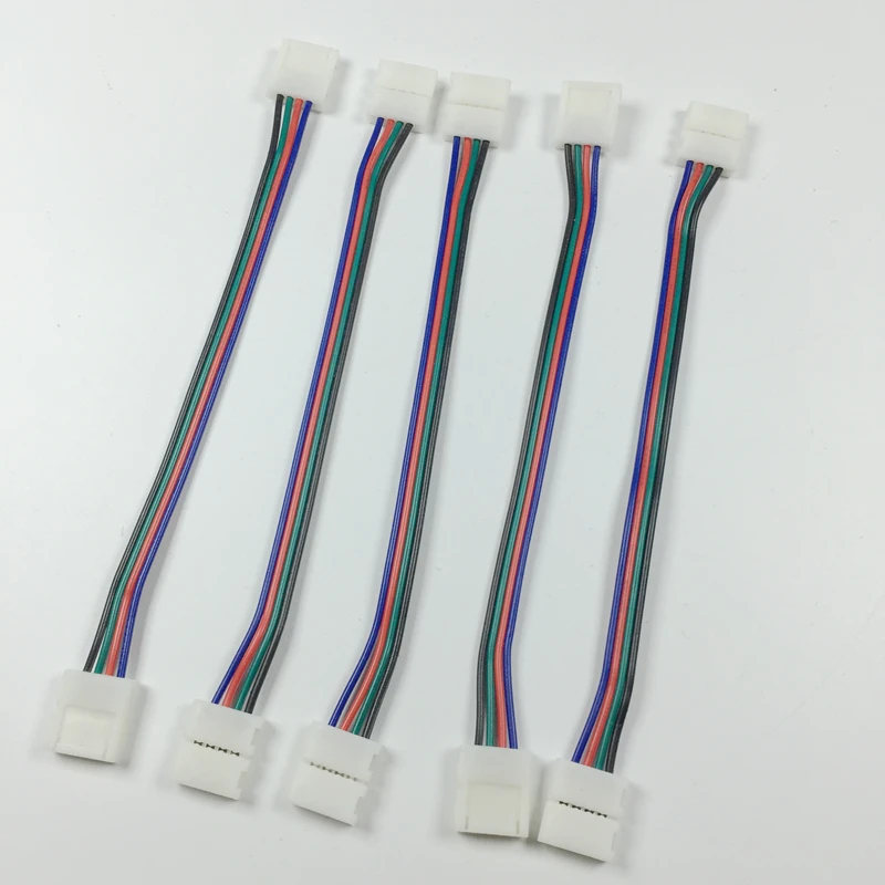 100pcs/lot LED PCB Connector Adapter For 5050 RGB LED Light 10mm Strip to Strip Connector
100pcs/lot LED PCB Connector Adapter For 5050 RGB LED Light 10mm Strip to Strip Connector