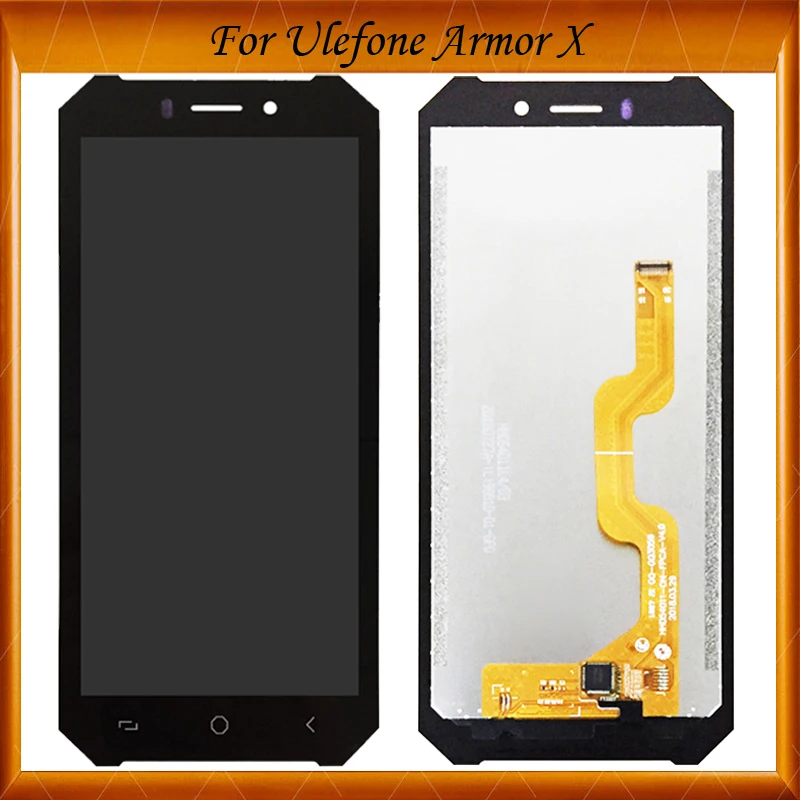 Black Color 100% Working Well For Ulefone Armor X LCD Display and Touch Screen 5.5" For Ulefone Armor X Mobile Phone
Black Color 100% Working Well For Ulefone Armor X LCD Display and Touch Screen 5.5" For Ulefone Armor X Mobile Phone