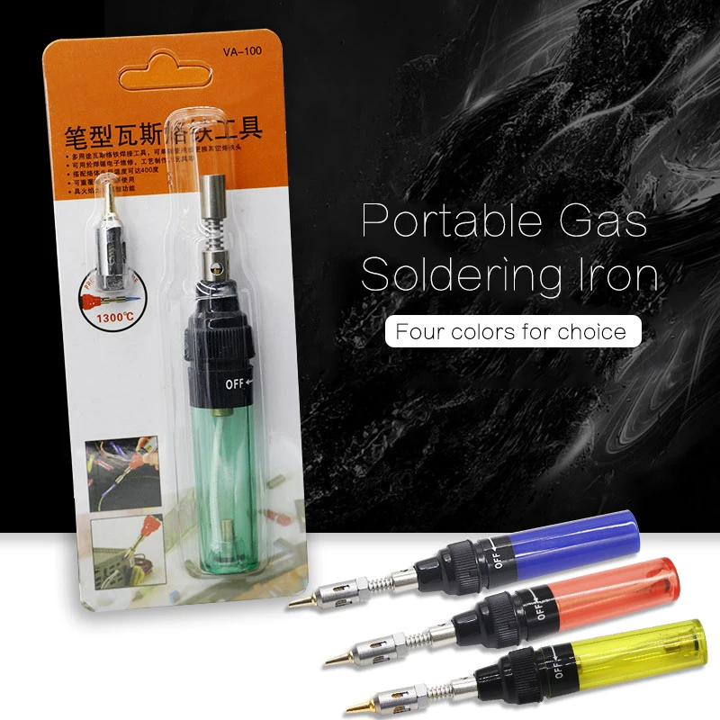 Multi-functional Temperature Adjustable Gas Electric Soldering Iron Wireless Welding Solder Fast Heating Electronic Repair Tools
Multi-functional Temperature Adjustable Gas Electric Soldering Iron Wireless Welding Solder Fast Heating Electronic Repair Tools