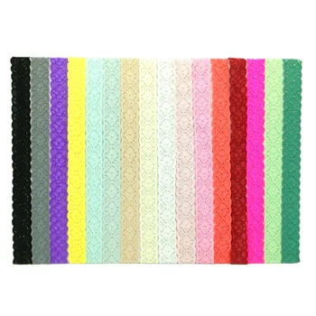 10yard 3/4" Stretch Lace fabric Stretchy Elastic Ribbon Lace Trim Fold Over Elastic FOE for Headwear Bracelet Hair Accessories
10yard 3/4" Stretch Lace fabric Stretchy Elastic Ribbon Lace Trim Fold Over Elastic FOE for Headwear Bracelet Hair Accessories