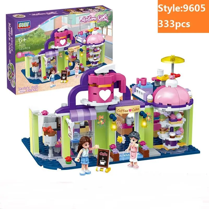 333Pcs Cake Coffee Home Building Blocks Figure Girl Bricks Model Compatible with Friend For Kids Toys Gifts
333Pcs Cake Coffee Home Building Blocks Figure Girl Bricks Model Compatible with Friend For Kids Toys Gifts