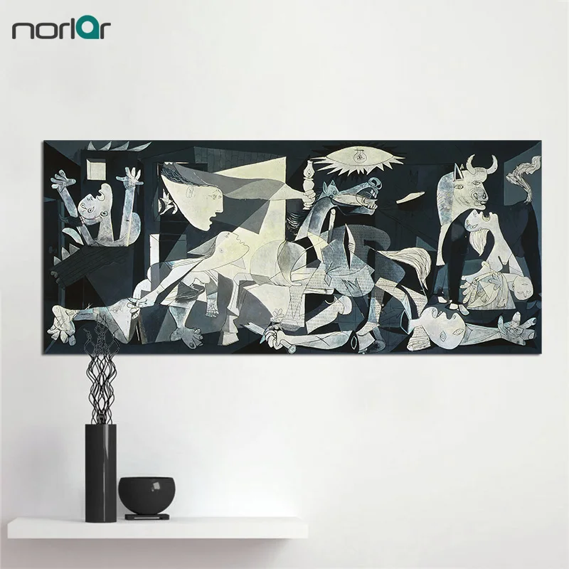 HD Printed Canvas Wall Art Spain France Guernica Painting Abstract drawing Spray Oil Painting Frameless Home Decor
HD Printed Canvas Wall Art Spain France Guernica Painting Abstract drawing Spray Oil Painting Frameless Home Decor