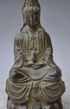 8"chinese tibet buddhism fane bronze seat Kwan-Yin Bodhisattva buddha statue
8"chinese tibet buddhism fane bronze seat Kwan-Yin Bodhisattva buddha statue