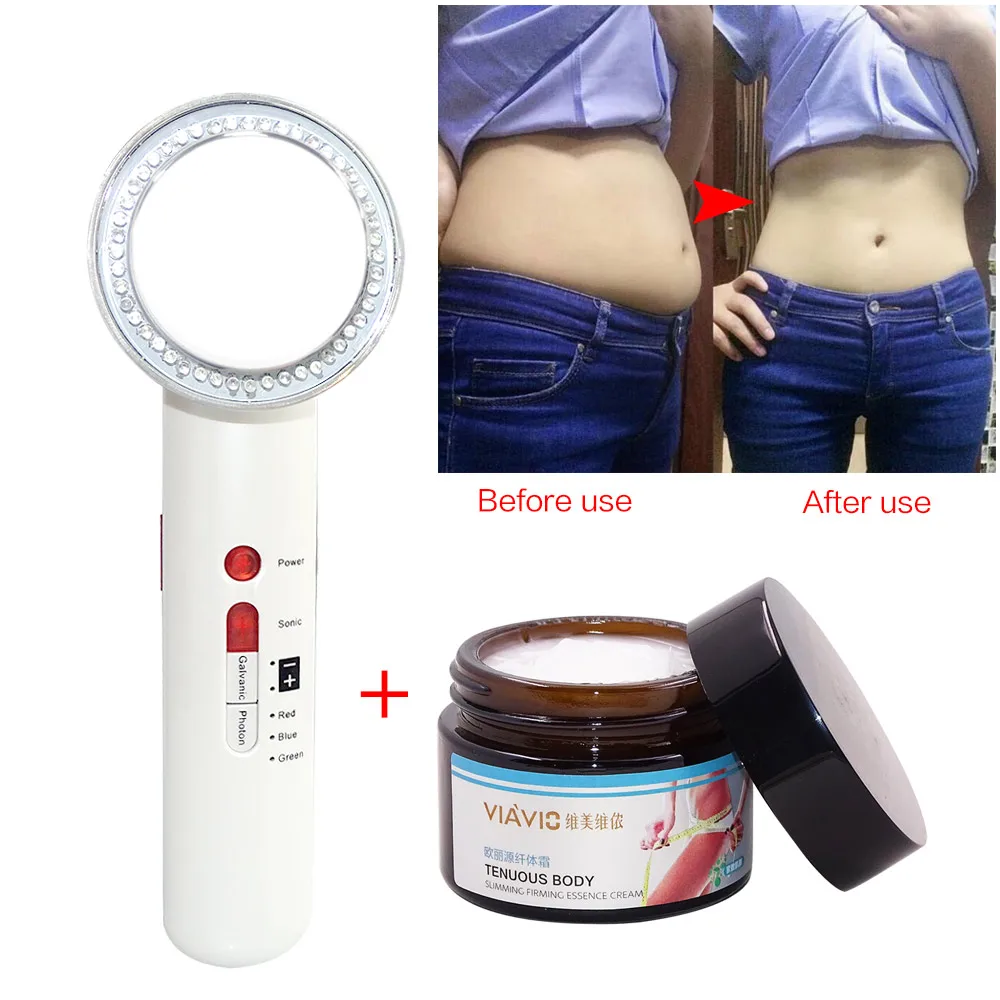 7-in-1 Ultrasound Cavitation EMS Body Slimming Gel LED Photon Cavitation Therapy Face Massager Galvanic Burn Fat Anti Cellulite
7-in-1 Ultrasound Cavitation EMS Body Slimming Gel LED Photon Cavitation Therapy Face Massager Galvanic Burn Fat Anti Cellulite