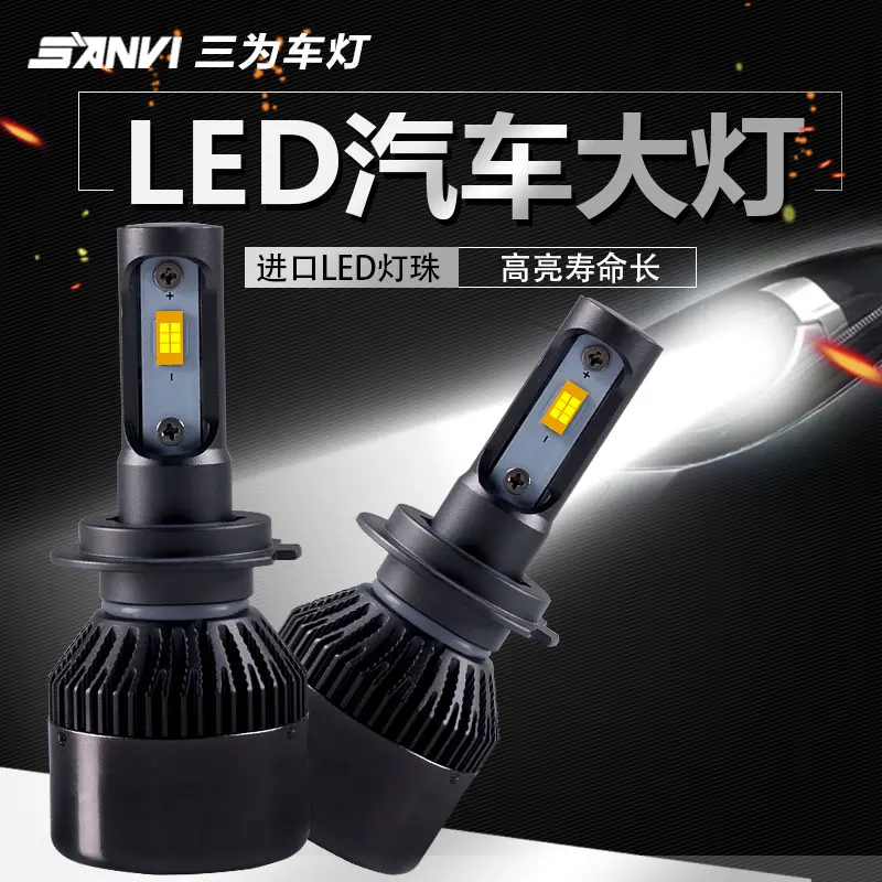 SANVI 2017 S4 led headlight bulb high brightness h1 h4 h7 h11 9006 9005 led headlight lamps for all cars 35W 5500K
SANVI 2017 S4 led headlight bulb high brightness h1 h4 h7 h11 9006 9005 led headlight lamps for all cars 35W 5500K