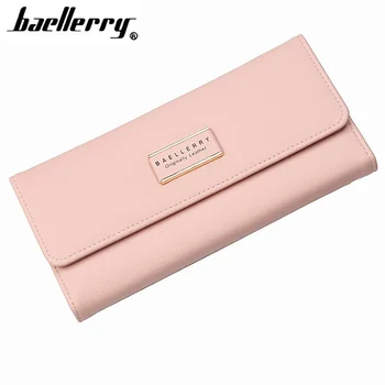 Baellerry Fashion Leather Women Wallets Zipper Phone Purses Women's Long Design Coin Purse leather Female Clutch Coin pocket
Baellerry Fashion Leather Women Wallets Zipper Phone Purses Women's Long Design Coin Purse leather Female Clutch Coin pocket