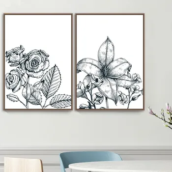 Gohipang Lily Rose Flowers Wall Art Canvas Painting Nordic Posters And Prints Pop Art Decorative Paintings For Living Room Wall
Gohipang Lily Rose Flowers Wall Art Canvas Painting Nordic Posters And Prints Pop Art Decorative Paintings For Living Room Wall