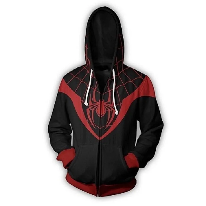 2018 Fashion 3D Hoodies Men Zipper Spiderman Cosplay 3D Print Sportwear Outwear Plus Size 3XL Hoody Streetwear Jacket
2018 Fashion 3D Hoodies Men Zipper Spiderman Cosplay 3D Print Sportwear Outwear Plus Size 3XL Hoody Streetwear Jacket