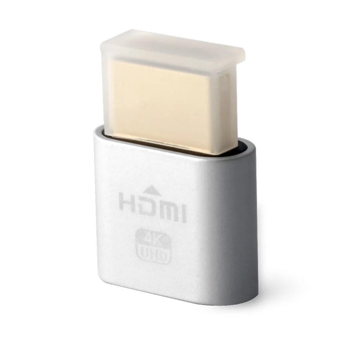 WBTUO VGA Virtual adaptador de pantalla HDMI EDID DDC maniqu/í enchufe sin cabeza fantasma emulador de pantalla 1920/ x 1080/ nueva generaci/ón @ 60Hz color gris