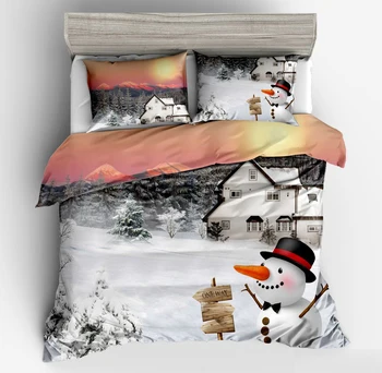 Decor 3D Snowman Bedding Sets Winter Christmas tree sun Printed Duvet Cover pillow case for Adult Kids 2/3pcs Bedclothes Bedroom
Decor 3D Snowman Bedding Sets Winter Christmas tree sun Printed Duvet Cover pillow case for Adult Kids 2/3pcs Bedclothes Bedroom