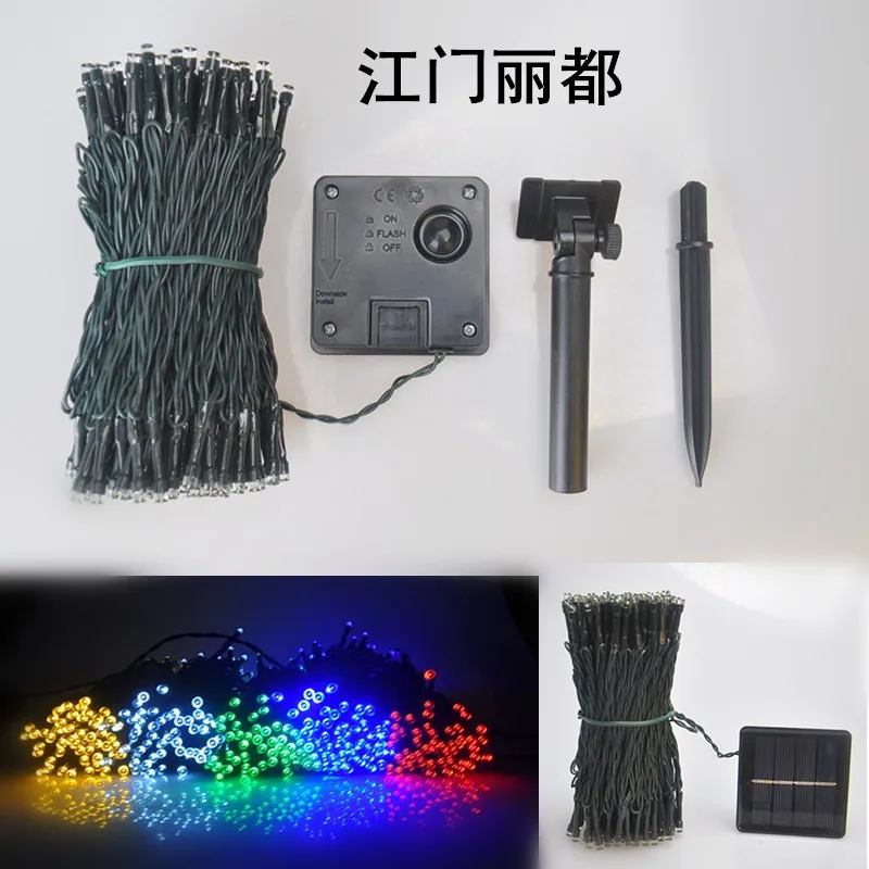 Solar lamp string 200LED Lantern Outdoor Waterproof Yard Lawn decorative lamp string foreign trade CE certification
Solar lamp string 200LED Lantern Outdoor Waterproof Yard Lawn decorative lamp string foreign trade CE certification