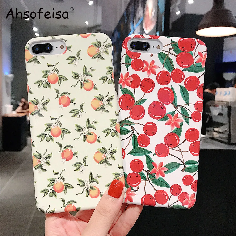 Fashion fruit Artistic Phone Case For iPhone 7 8 6 6S Plus Frosted Hard Phone Case For iPhone X XS Max XR Cherry Back Cover Capa
Fashion fruit Artistic Phone Case For iPhone 7 8 6 6S Plus Frosted Hard Phone Case For iPhone X XS Max XR Cherry Back Cover Capa