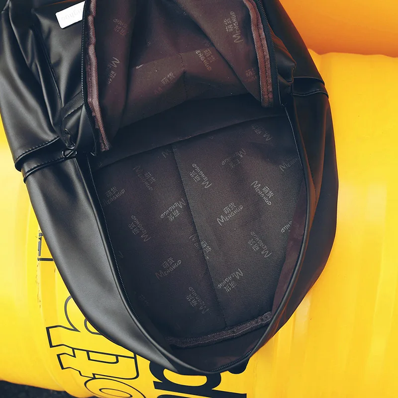 MENGHUO 2018 PU Leather Backpack Women Rose Men Embroidery Backpacks Unisex Couple Travel Bags Students Book Rucksack Mochilas (1)