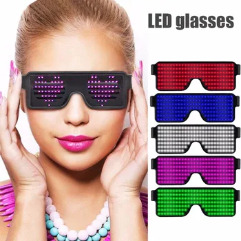 Novelty LED Glasses Flashing Luminous Rave Festival Neon Party Night Wire Light Up Shade Halloween Wedding Birthday Decoration
Novelty LED Glasses Flashing Luminous Rave Festival Neon Party Night Wire Light Up Shade Halloween Wedding Birthday Decoration