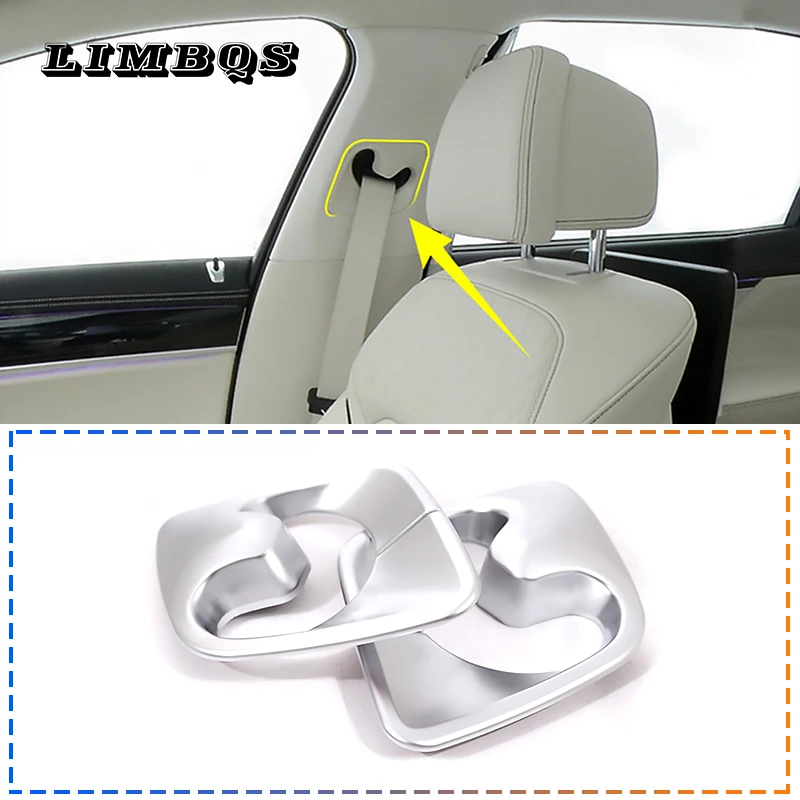 2pcs car Seat Safety Belt Cover For G11 G12 BMW 7 Series G11 G12 730li 740li 750li 2016-2019 ABS Matte Chrome safety Trim
2pcs car Seat Safety Belt Cover For G11 G12 BMW 7 Series G11 G12 730li 740li 750li 2016-2019 ABS Matte Chrome safety Trim