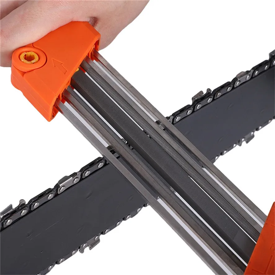 New Easy File 2 In 1 Chainsaw Chain Sharpener 5/32P 4.0mm Chain Grinding Tool Sharpener 0508#30
New Easy File 2 In 1 Chainsaw Chain Sharpener 5/32P 4.0mm Chain Grinding Tool Sharpener 0508#30