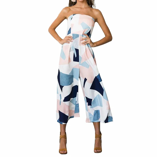 Casual Women Jumpsuits Off Shoulder Summer Combinaison Femme Beach Sexy Rompers Jumpsuits Pants WS390E
Casual Women Jumpsuits Off Shoulder Summer Combinaison Femme Beach Sexy Rompers Jumpsuits Pants WS390E
