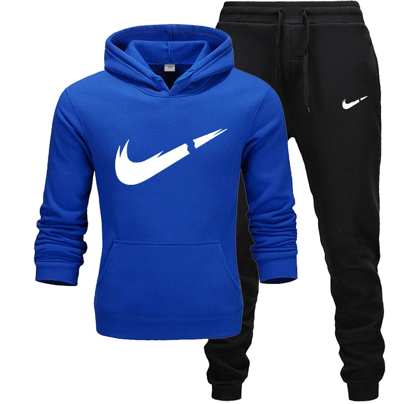 2019 Brand Tracksuit Fashion pullover Men's Autumn and winter clothing Two Piece Sets Fleece hoodie+Pants Men's Sweatshirts Suit
2019 Brand Tracksuit Fashion pullover Men's Autumn and winter clothing Two Piece Sets Fleece hoodie+Pants Men's Sweatshirts Suit