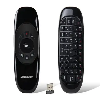 Wireless Remote Control Keyboard Air Mouse 2.4Ghz 6 Axis Remote Control w/ USB 2.0 Receiver For Smart TV Android TV BOX Mini PC
Wireless Remote Control Keyboard Air Mouse 2.4Ghz 6 Axis Remote Control w/ USB 2.0 Receiver For Smart TV Android TV BOX Mini PC