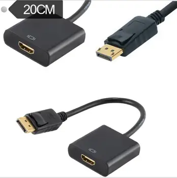 DisplayPort DP Male to HDMI Female Adapter Cable Converter for Dell HP Lenovo 0.2m
DisplayPort DP Male to HDMI Female Adapter Cable Converter for Dell HP Lenovo 0.2m