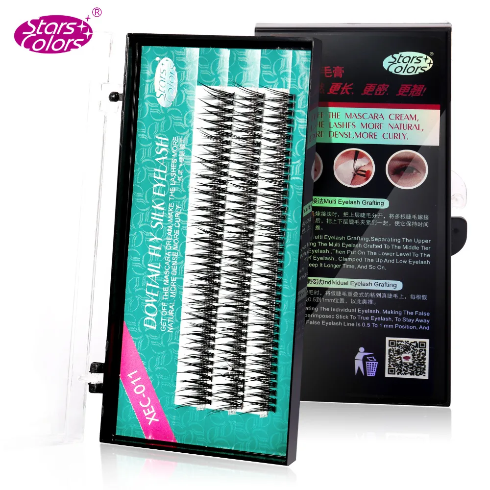 10 boxes/lot Natural False Eyelashes High Quality Makeup Eye Lashes Encryption Silk C Curl Fake Dovetail fly Eyelash Extension
10 boxes/lot Natural False Eyelashes High Quality Makeup Eye Lashes Encryption Silk C Curl Fake Dovetail fly Eyelash Extension