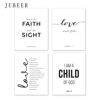 Bible Verse Poster and Prints Love Is Patient Love Is Kind Wall art Print Christian Quotes Canvas Painting Posters on the Wall
Bible Verse Poster and Prints Love Is Patient Love Is Kind Wall art Print Christian Quotes Canvas Painting Posters on the Wall