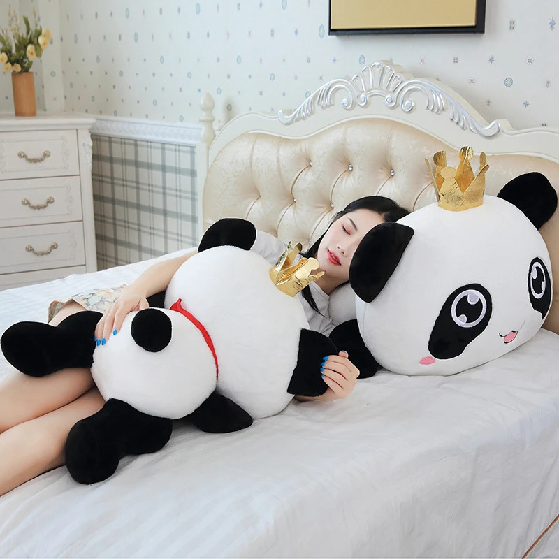 Cute Crown Panda Plush Toys Hobbies Cartoon Lying Panda Stuffed Toy Dolls For Children Boys Baby Birthday Christmas Gift 35/55cm
Cute Crown Panda Plush Toys Hobbies Cartoon Lying Panda Stuffed Toy Dolls For Children Boys Baby Birthday Christmas Gift 35/55cm