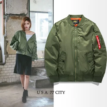 MA 1 Bomber Jacket men women Pilot Flight Flying Baseball army green Jacket Spring Winter Padded military Large Plus size 5 6 XL
MA 1 Bomber Jacket men women Pilot Flight Flying Baseball army green Jacket Spring Winter Padded military Large Plus size 5 6 XL