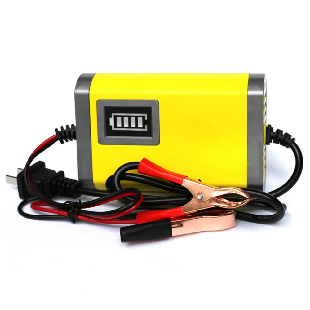 12V 2A Smart Car Battery Charger Automatic Auto Motorcycle Lead Acid AGM GEL 12 V Volt Moto Intelligent LCD Display 220V
12V 2A Smart Car Battery Charger Automatic Auto Motorcycle Lead Acid AGM GEL 12 V Volt Moto Intelligent LCD Display 220V