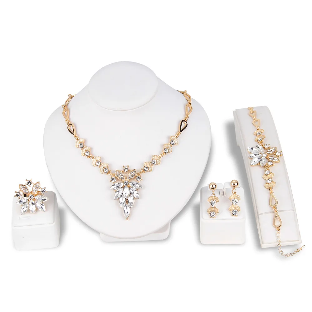 Jewelry Set for Women Girls Classic Crystal Grape Necklace Ring Earrings Bracelets Sets Bride Wedding Jewerly Sets for Women
Jewelry Set for Women Girls Classic Crystal Grape Necklace Ring Earrings Bracelets Sets Bride Wedding Jewerly Sets for Women