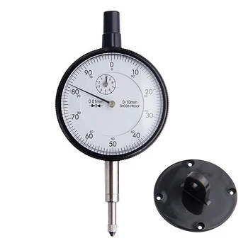 Digital Dial Indicator 0-10mm/0.01mm Resolution Gauge Measure instrument Tool Dial Mechanical Indication Measuring Gauging Tools
Digital Dial Indicator 0-10mm/0.01mm Resolution Gauge Measure instrument Tool Dial Mechanical Indication Measuring Gauging Tools