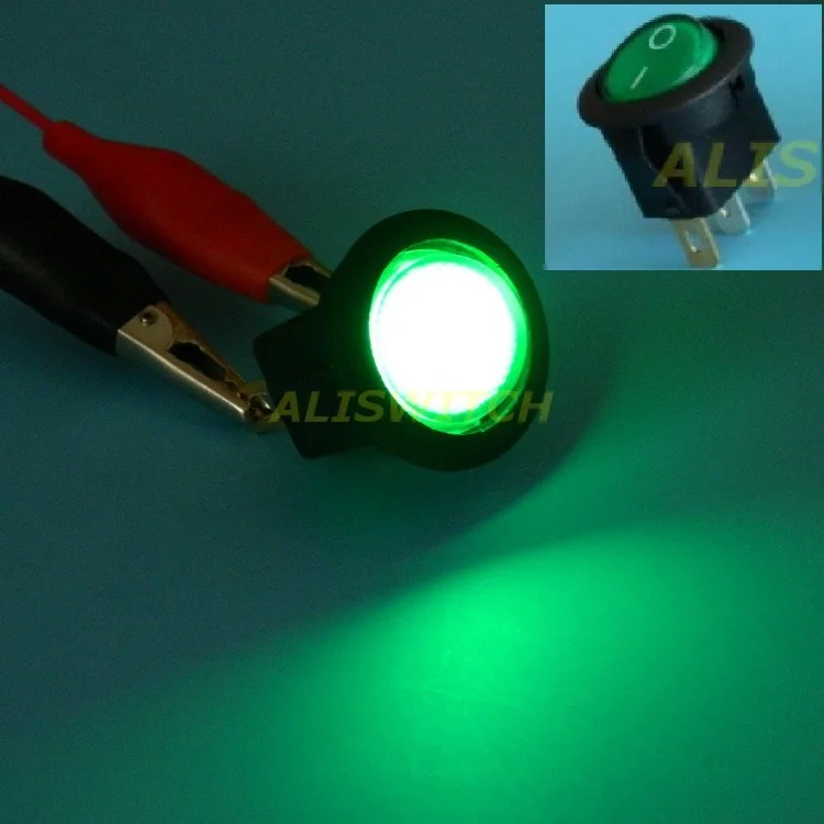 100x Free Shipping High Bright Green 12V LED Light Car Boat Round Rocker ON/OFF SPST Switch 3 Pins With LED Toggle Switch
100x Free Shipping High Bright Green 12V LED Light Car Boat Round Rocker ON/OFF SPST Switch 3 Pins With LED Toggle Switch