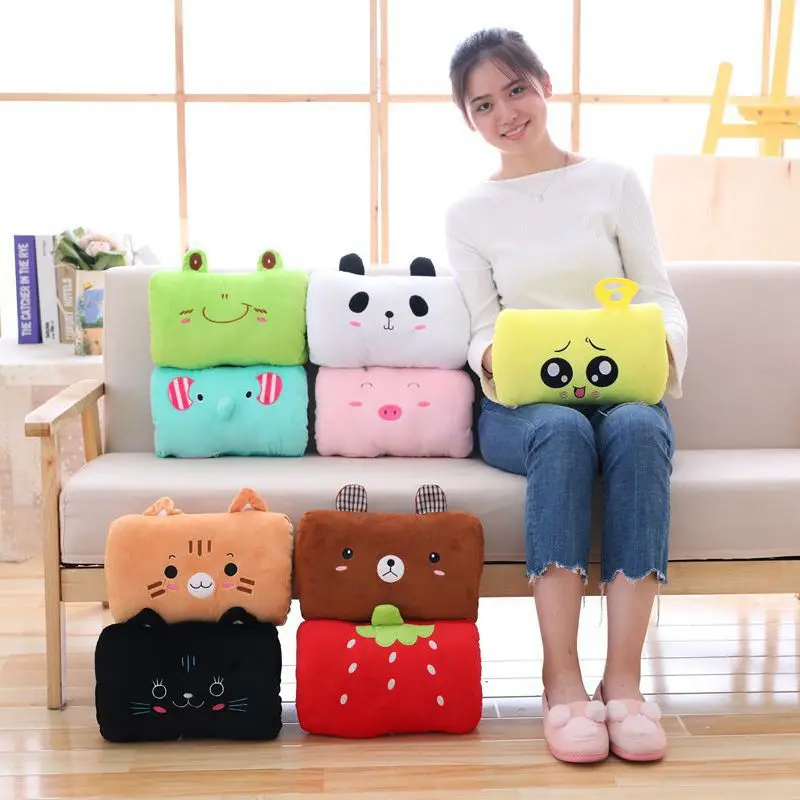 2020 Sell Like Hot Cakes 30CM*25CM Plush Cartoon Animal Warm Hands Back Cushion USB Fever Hand Warmer Pillow Holiday Gifts
2020 Sell Like Hot Cakes 30CM*25CM Plush Cartoon Animal Warm Hands Back Cushion USB Fever Hand Warmer Pillow Holiday Gifts