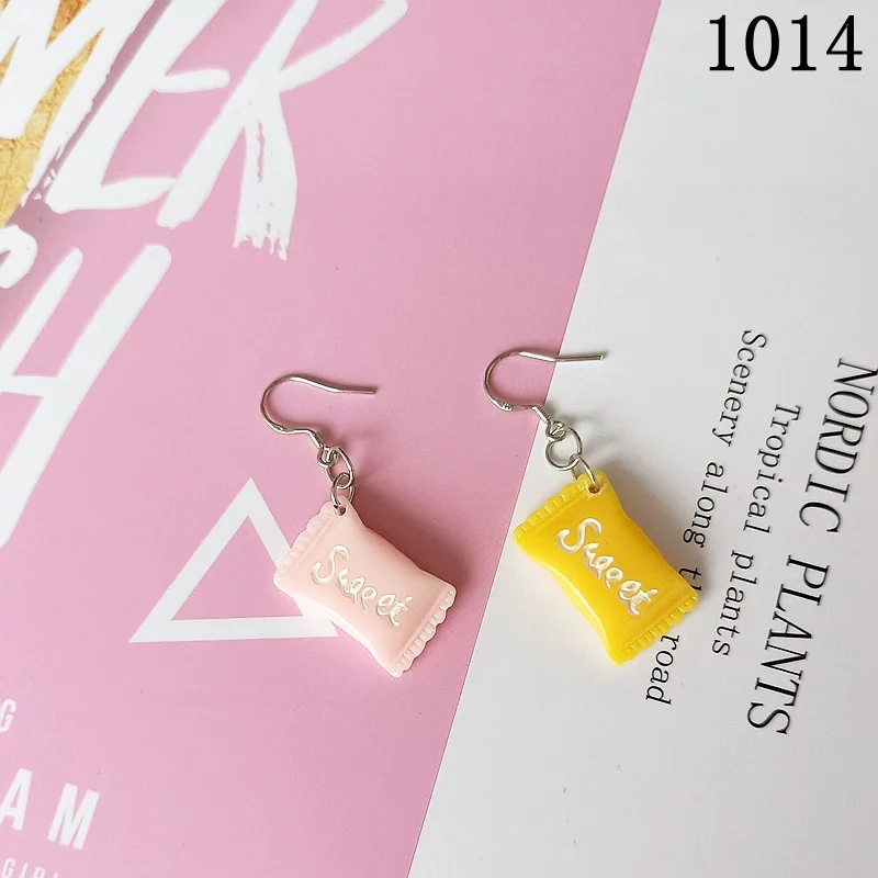 New Women's simulation Cute Drop Earrings Mini Hamburger Fruit Egg Wine Glass cookies Earrings Fashion Jewelry creative Earring
New Women's simulation Cute Drop Earrings Mini Hamburger Fruit Egg Wine Glass cookies Earrings Fashion Jewelry creative Earring